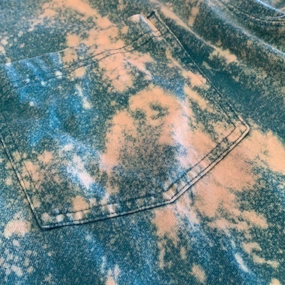 Bleached Shirt Custom Bleached XLarge Long Sleeved Top - Picture 6 of 10